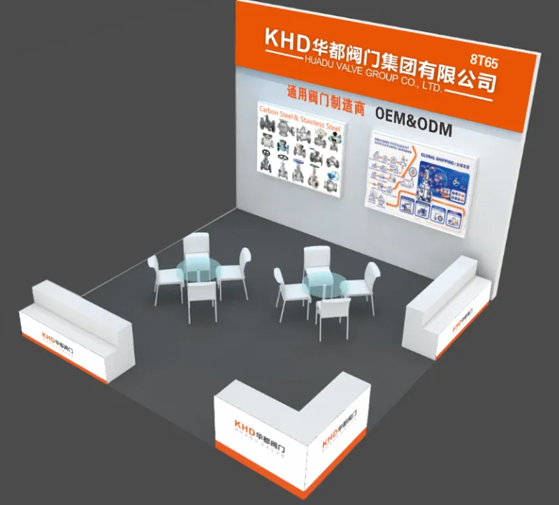 Apho ukudibana neQela leValve yeHuadu (KHD) ngo-Oct 2026? I-Zhejiang Int'l Valve Fair, iBooth 8T65 Apho ukudibana neQela leValve yeHuadu (KHD) ngo-Oct 2026? I-Zhejiang Int'l Valve Fair, iBooth 8T65