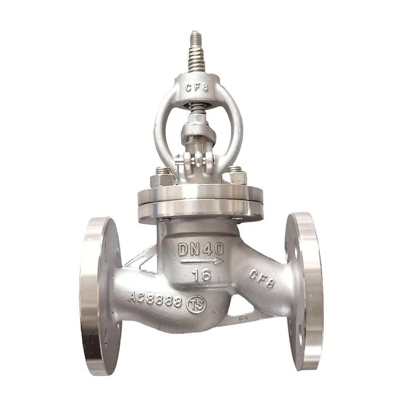 iStainless Steel 304 Flanged Globe Valve