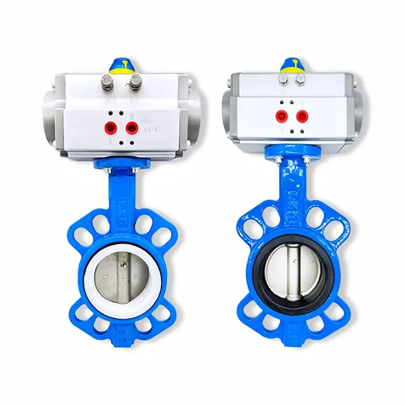 IValve yeButterfly ye-Stainless Steel Pneumatic